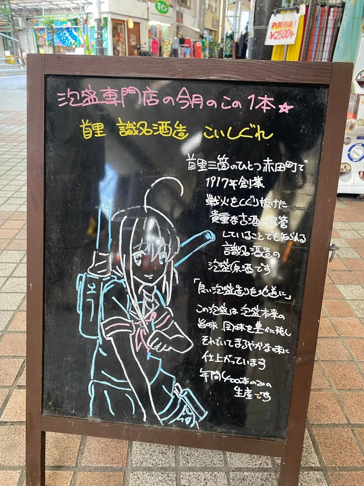 Вывеска магазина с бухлом