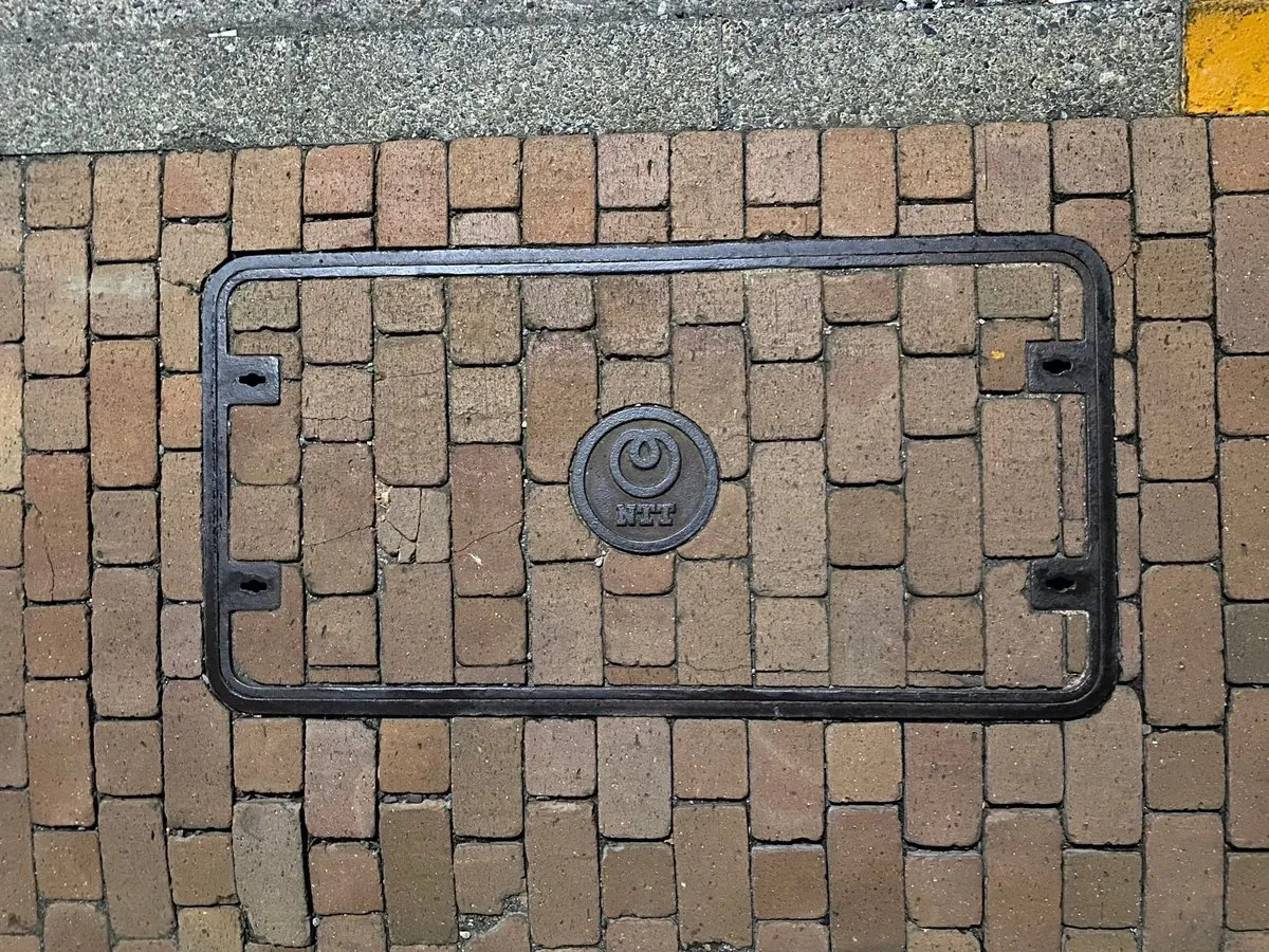 Люк встроен в плитку