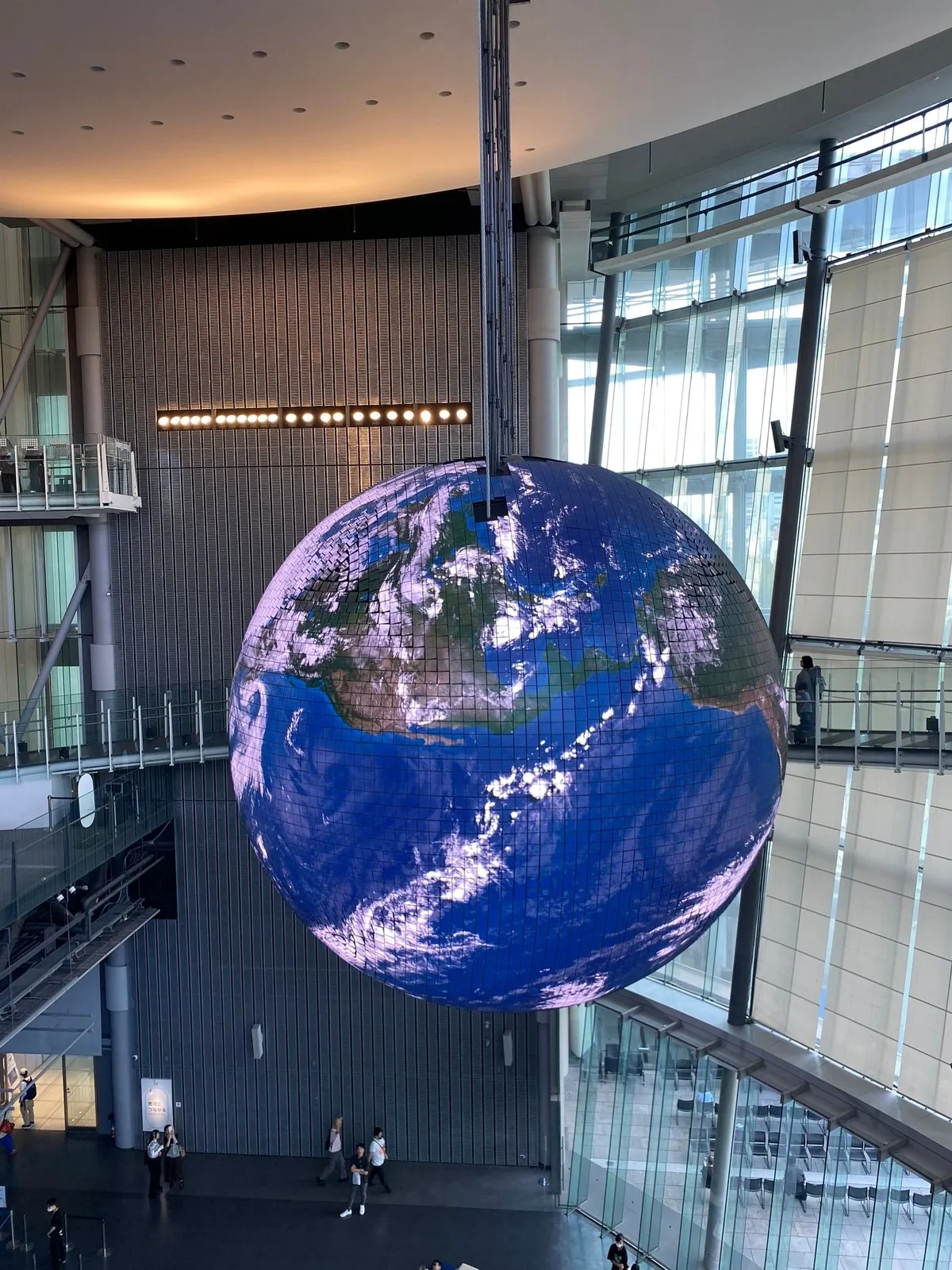 Земля, картинка рисуется проектором и  двигается