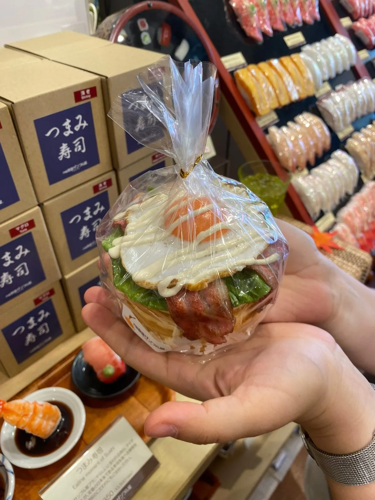 Купили макет блинчиков с беконом