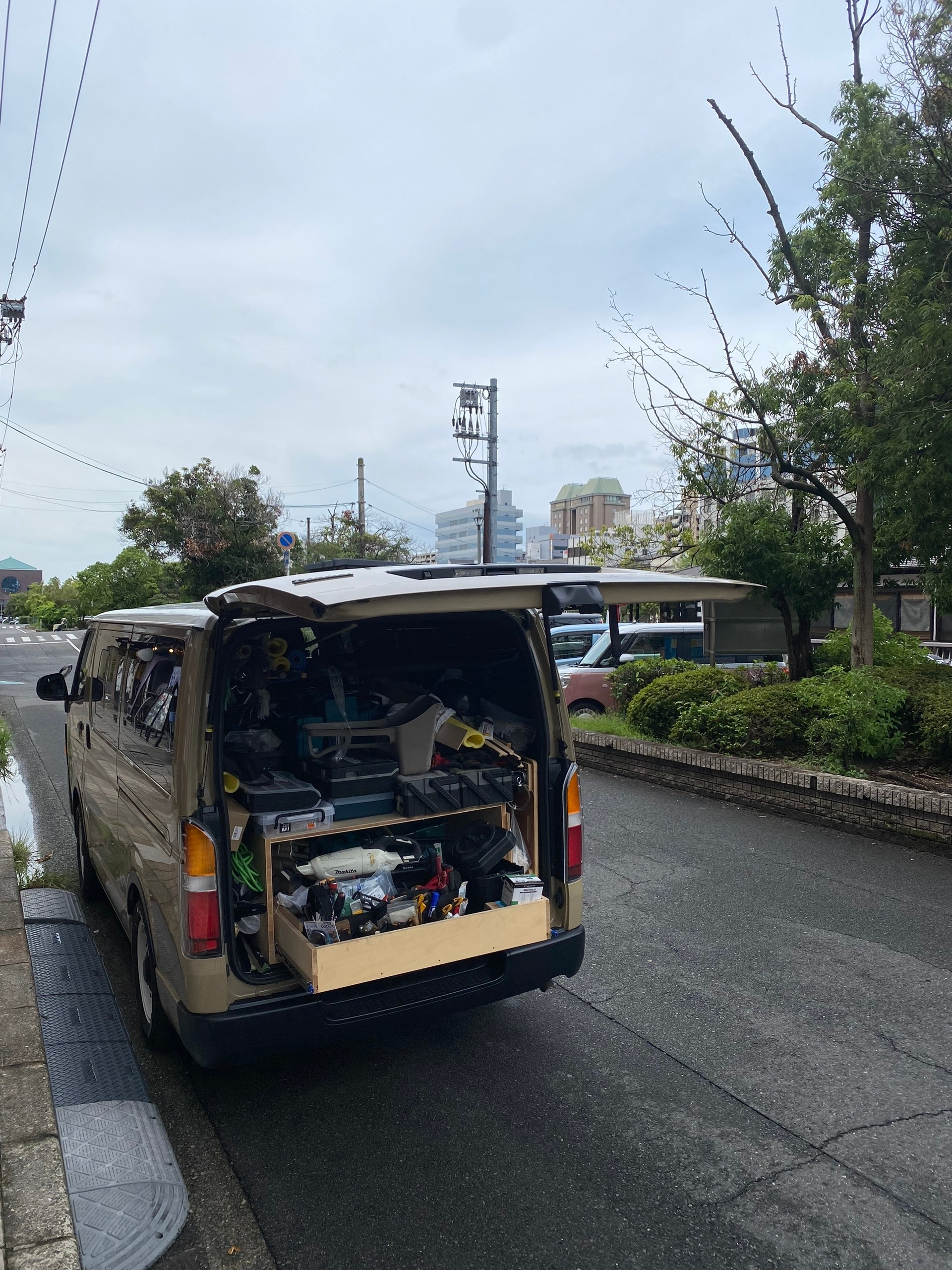 Багажник тачки слесаря