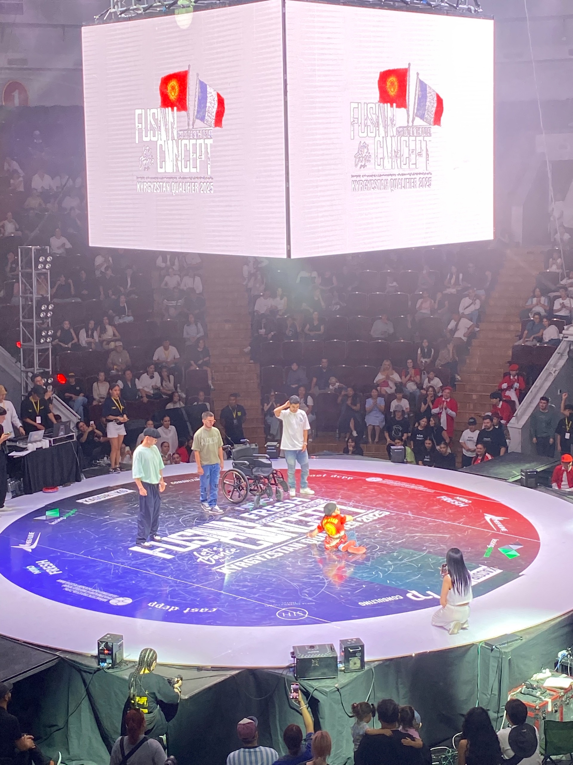 Калясочник на танцевальном батле