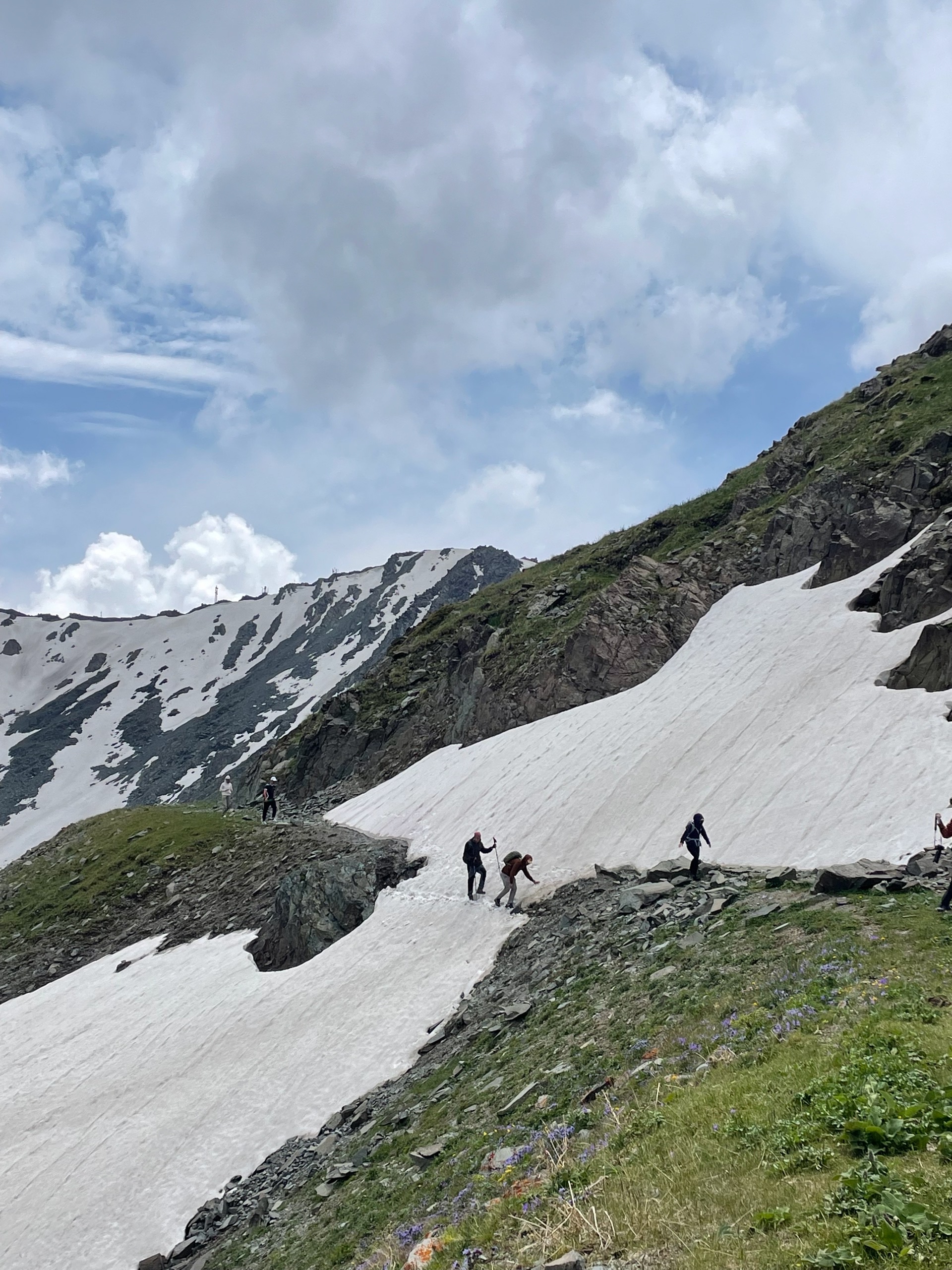 Проход по снегу