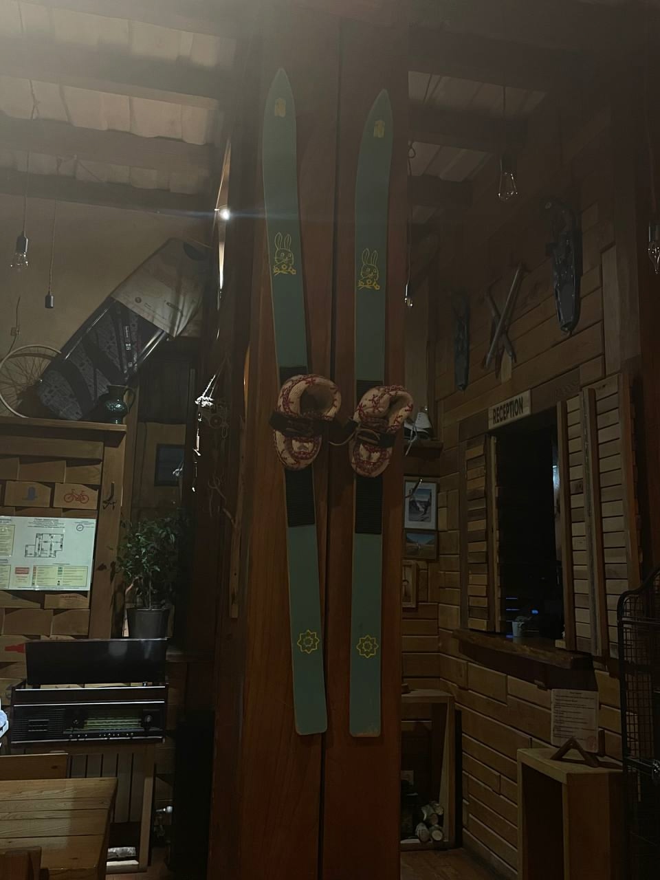 Детские лыжи