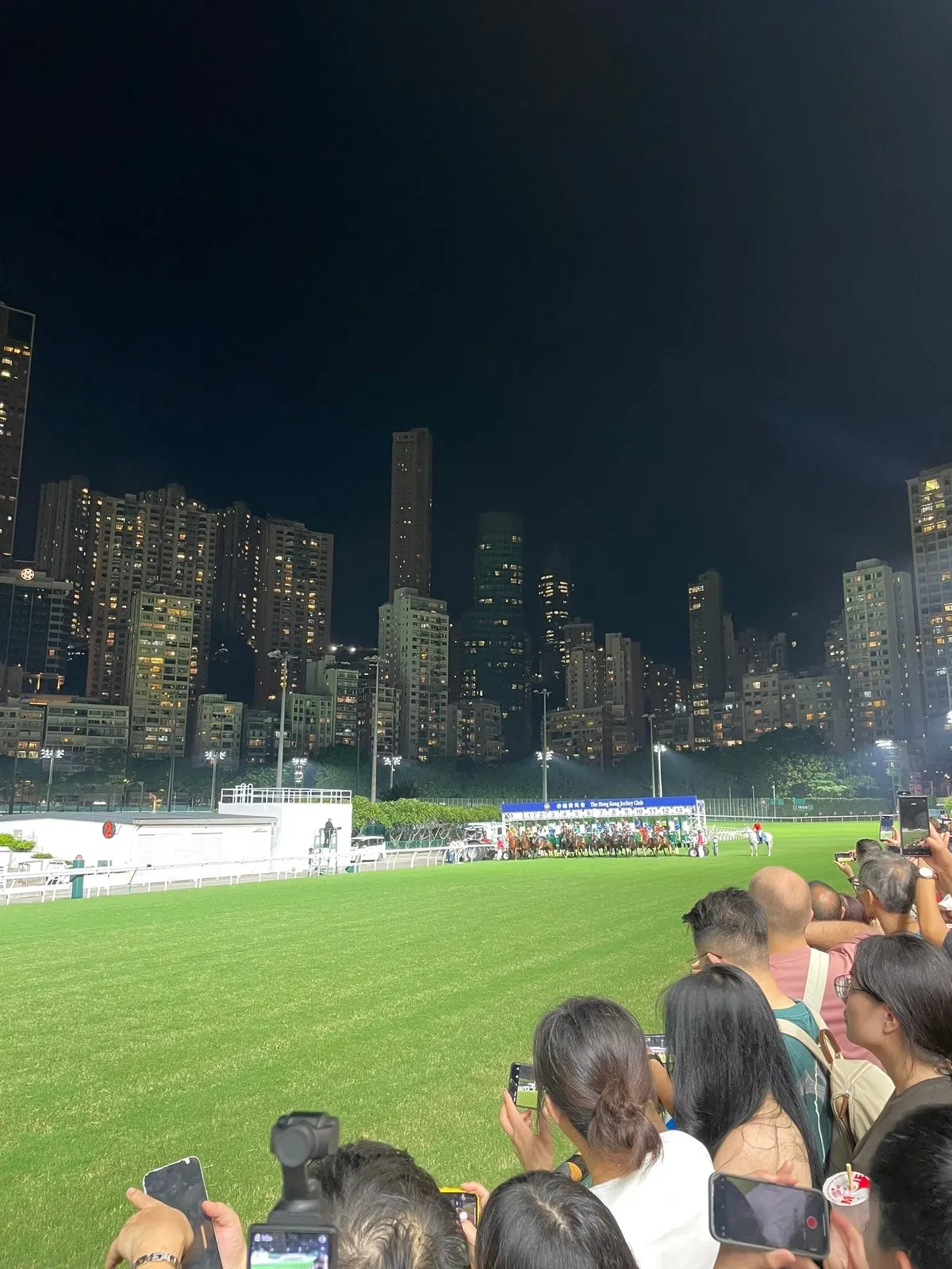 На скачках, Happy valley. Иностранцам вход бесплатный