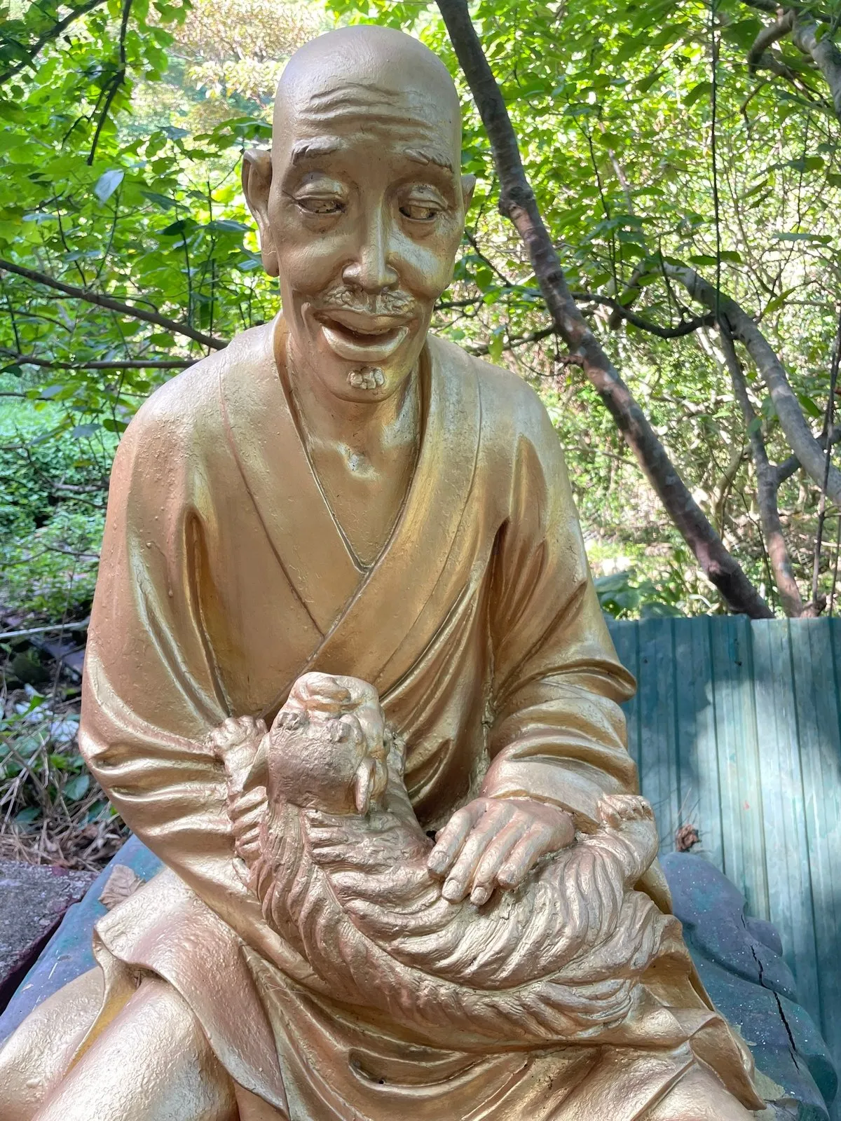 Чухает кота